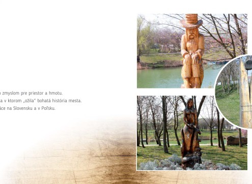 Socha v zeleni hotelovej záhrady