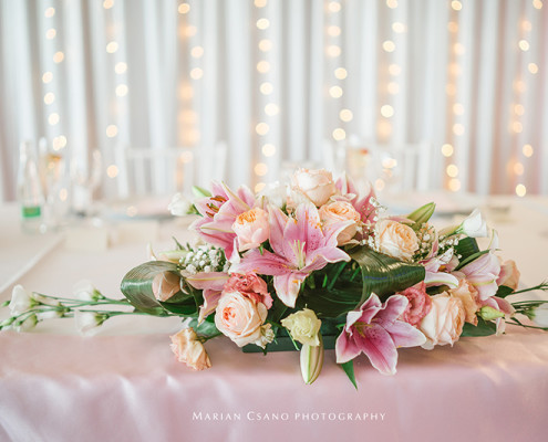 Kongresová sála – svadobná výzdoba